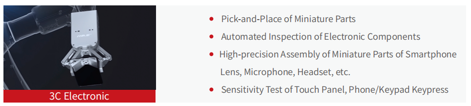 3C assembly: yield and cycle time with precision force control