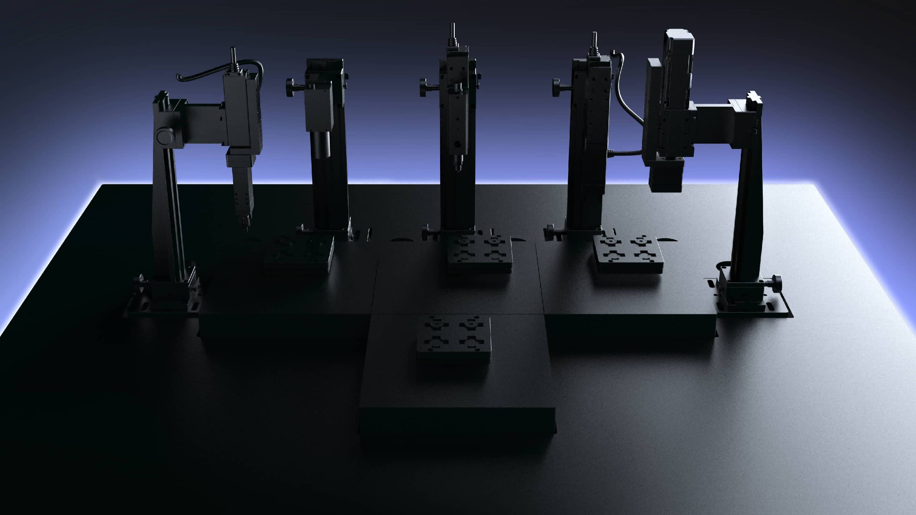 Conventional track-based conveyance versus flexible manufacturing constraints
