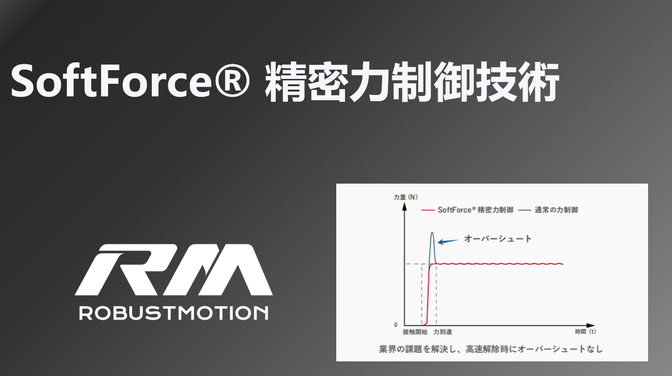 SoftForce 精密力制御技術