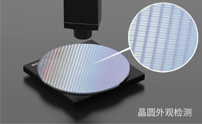 Wafer appearance inspection on a single MagiFloater mover
