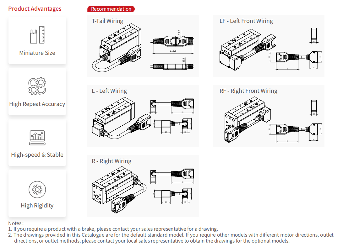 NPLA Linear Actuator Wiring